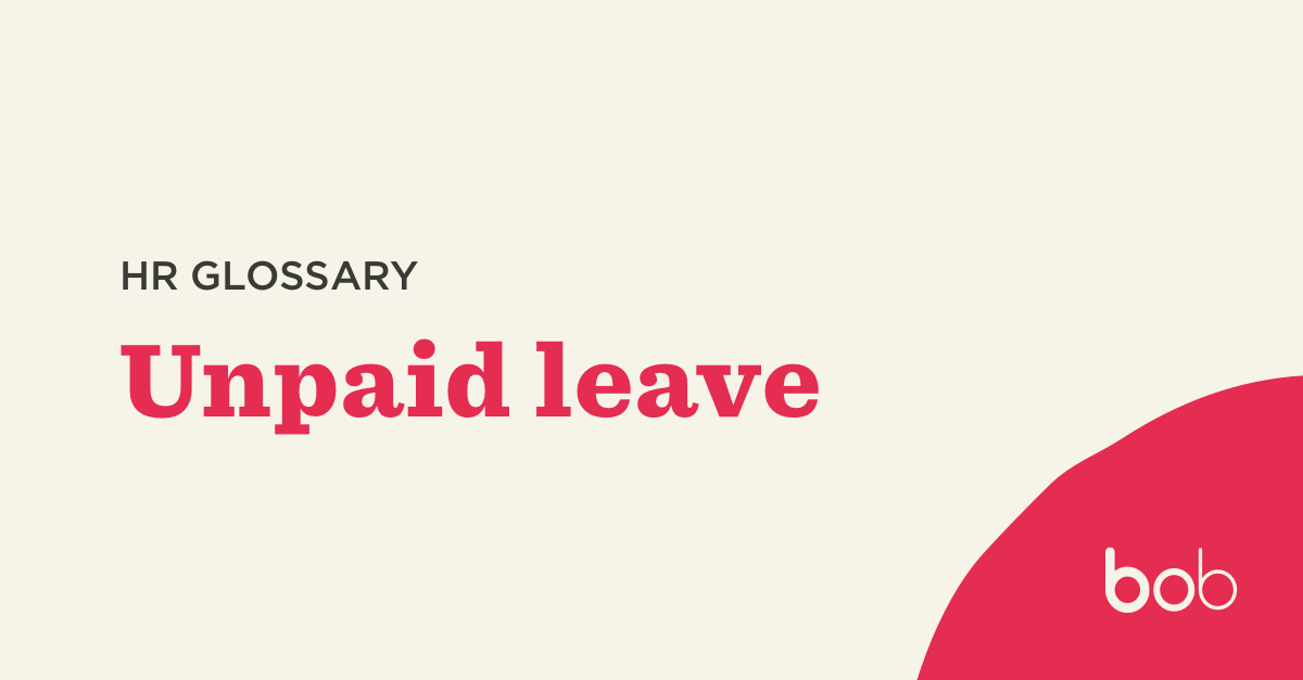 what-is-unpaid-leave-hibob